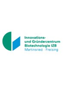 Logo vom Innovations- und Gründerzentrum Biotechnologie IZB Martinsried, Freising